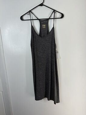 Pip & Vine By Rosie Pope Maternity Slip Dress Lounge Wear NEW Size Small Gray